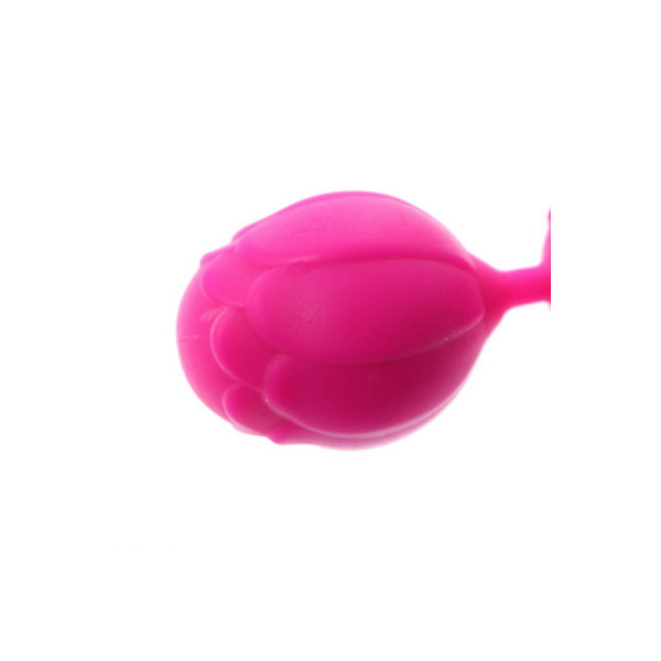 Boules de Geisha Rose silicone 